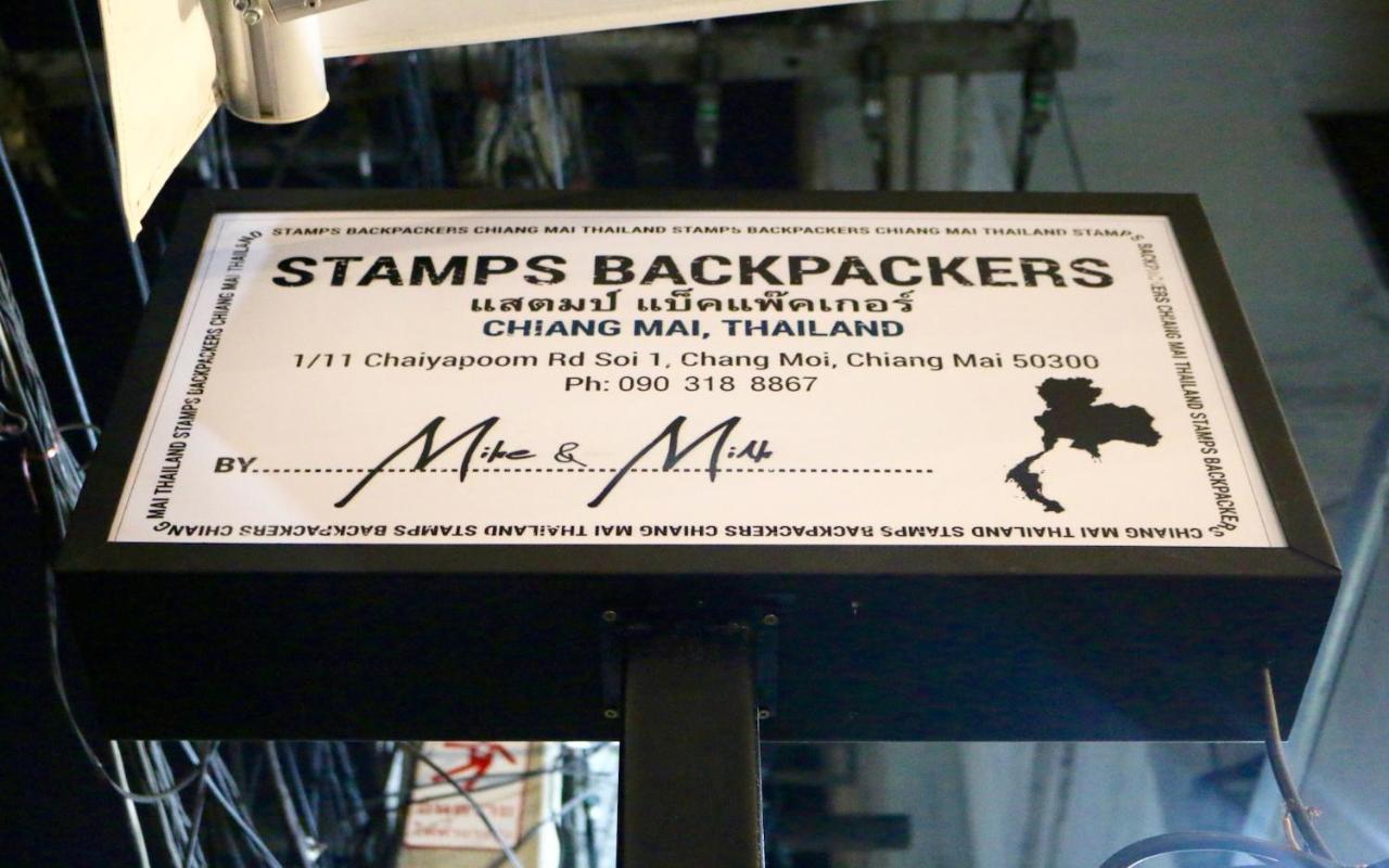 Stamps Backpackers Vandrehjem Chiang Mai Eksteriør billede